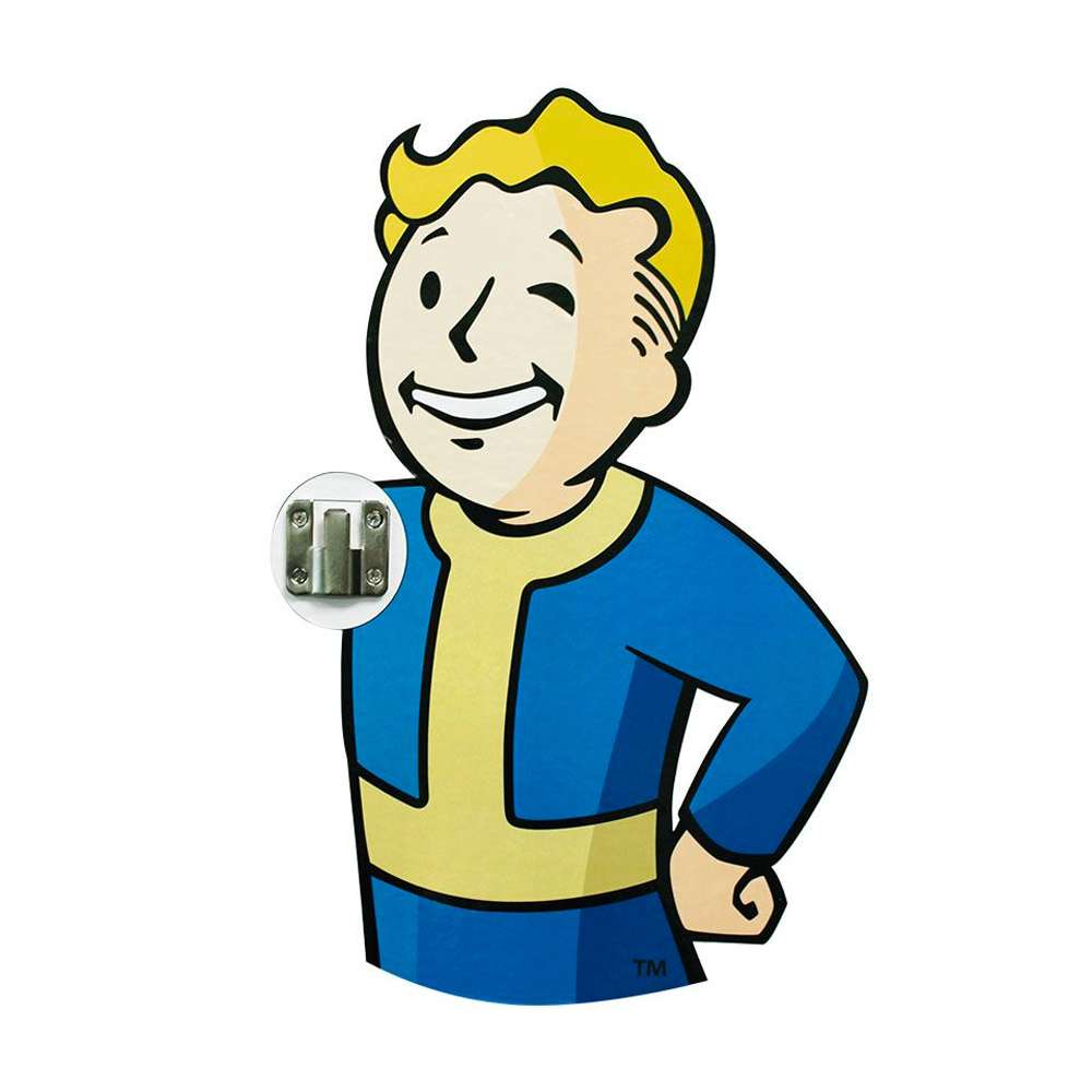 Detail Fallout Vault Boy Print Backpack Nomer 30