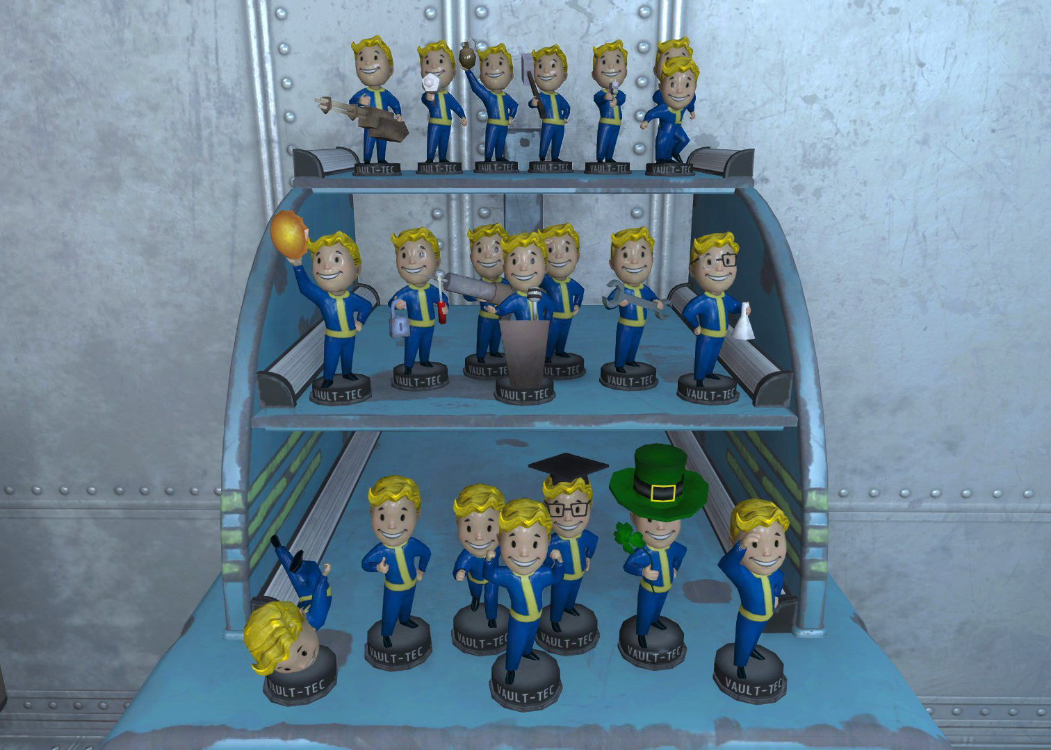 Detail Fallout Vault Boy Statue Nomer 35