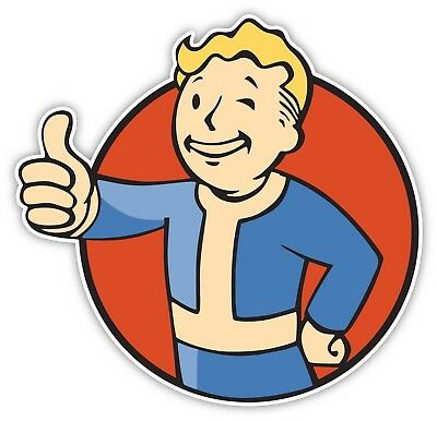 Fallout Vault Boy Sticker - KibrisPDR