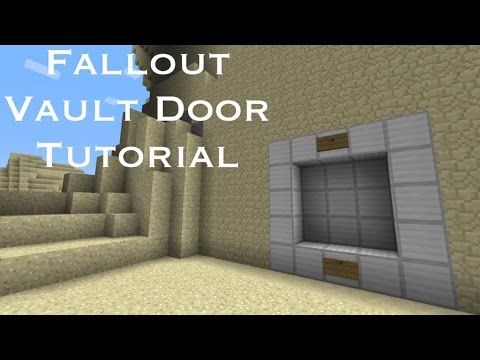 Detail Fallout Vault Door Minecraft Nomer 48