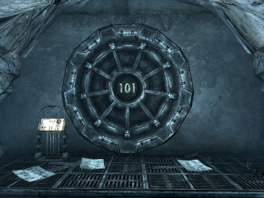 Detail Fallout Vault Door Wallpaper Nomer 14