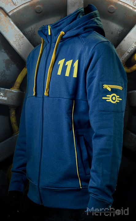 Detail Fallout Vault Suit Hoodie Nomer 7