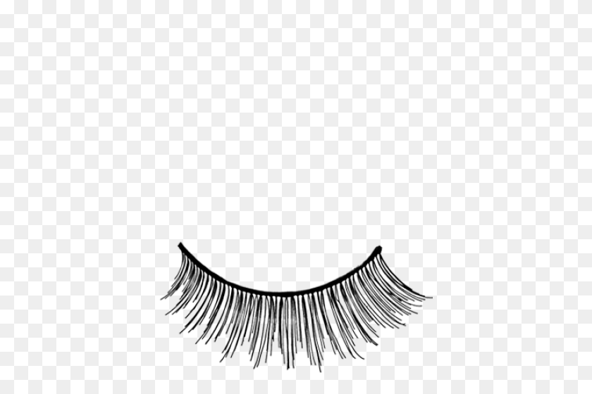 Detail False Eyelashes Transparent Background Nomer 51