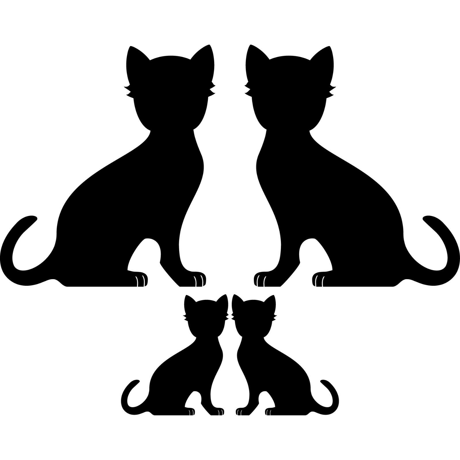 Detail Katzen Silhouette Tattoo Nomer 11