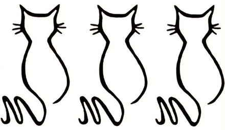 Detail Katzen Silhouette Tattoo Nomer 18