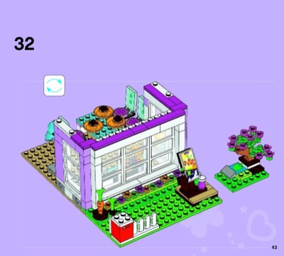Detail Emmas Haus Lego Friends Nomer 25