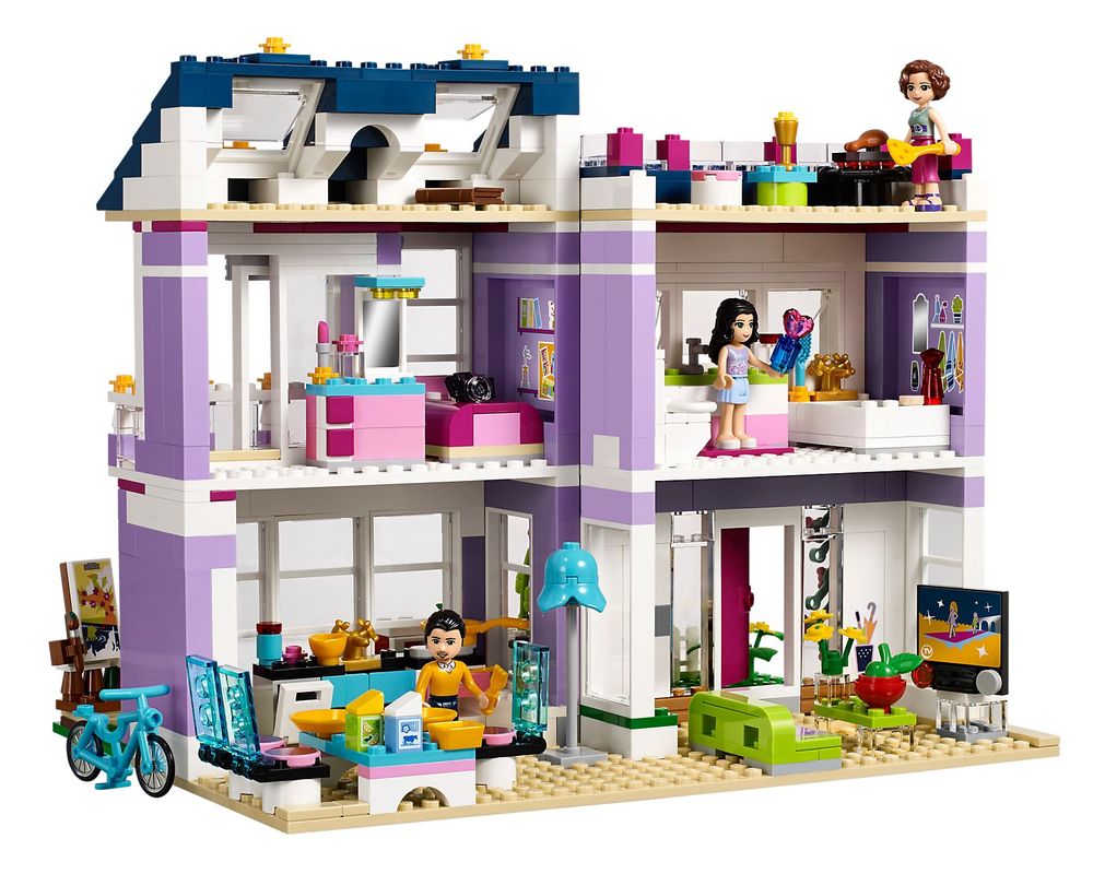 Detail Emmas Haus Lego Friends Nomer 4