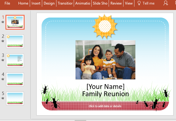 Detail Family Ppt Template Nomer 23