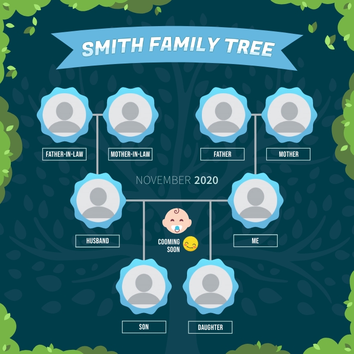 Detail Family Tree Contoh Pohon Keluarga Nomer 44