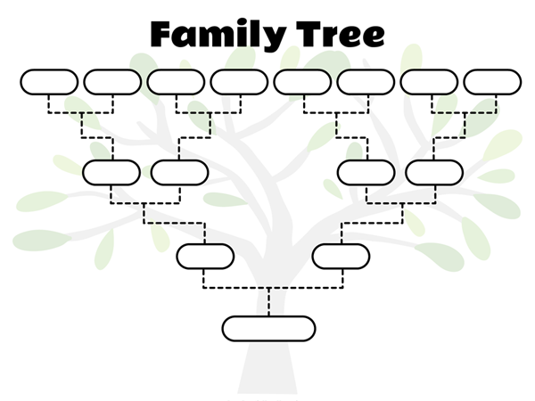 Detail Family Tree Template Ppt Nomer 6