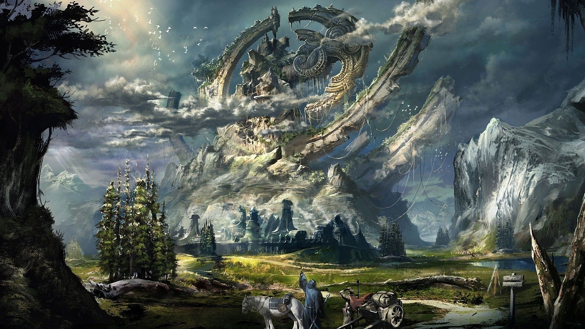 Detail Fantasy Background Nomer 2