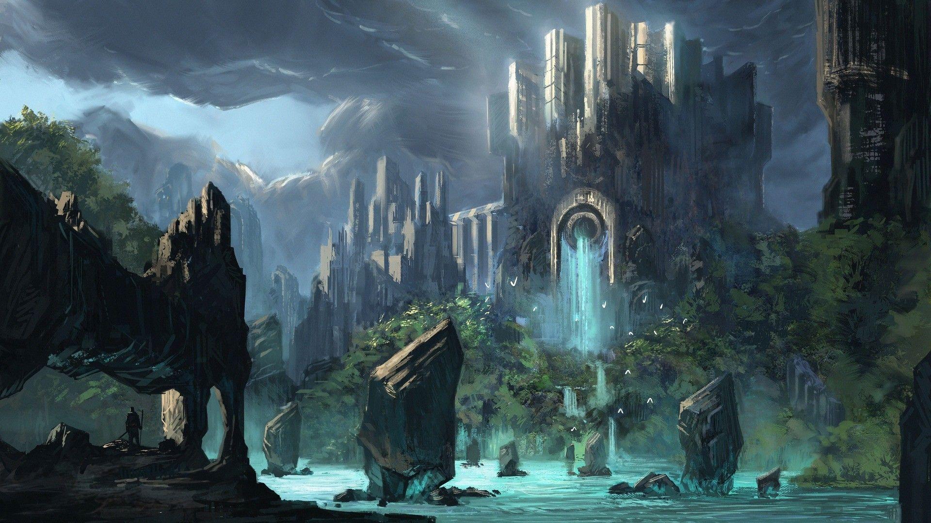 Detail Fantasy Background Nomer 3