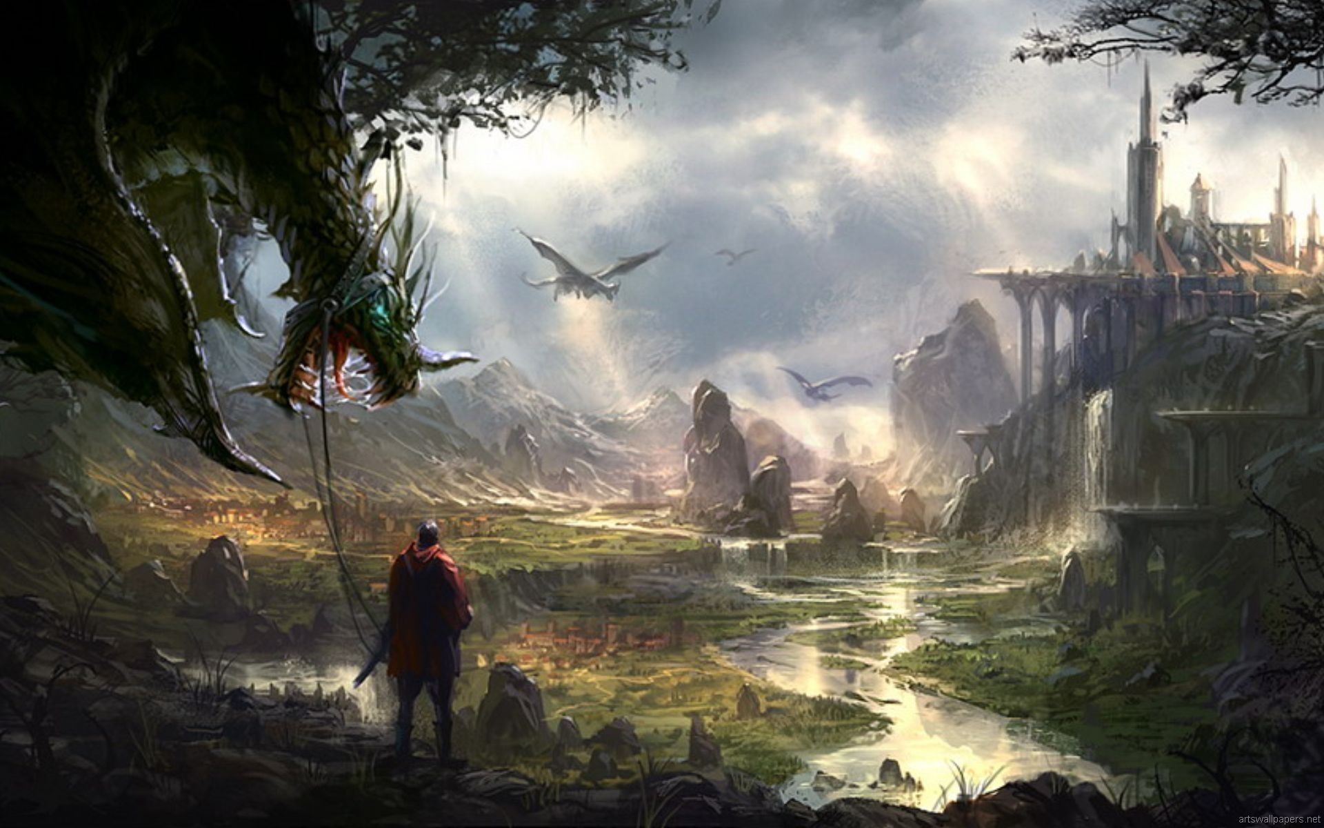 Detail Fantasy Background Nomer 6