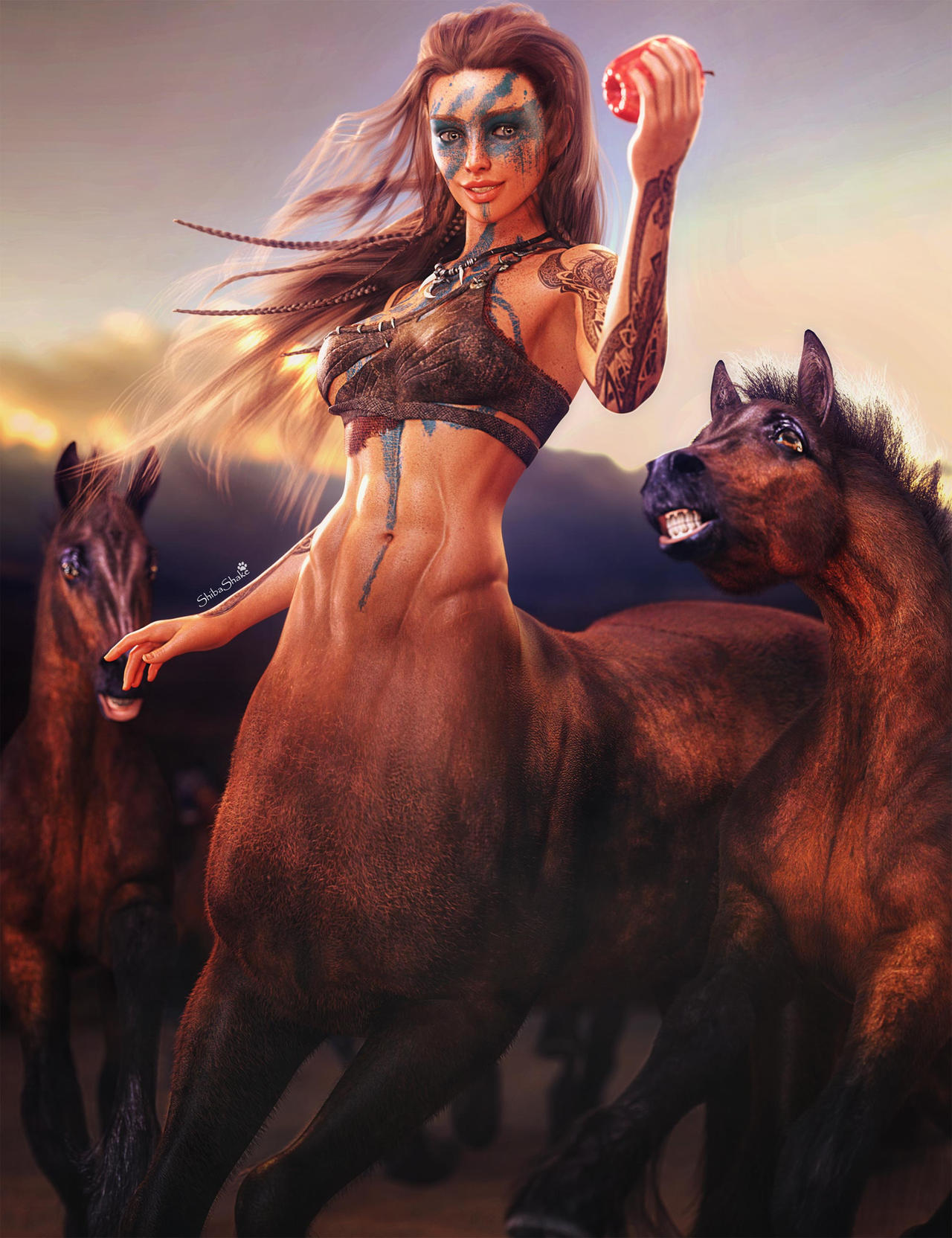 Detail Fantasy Centaur Nomer 3