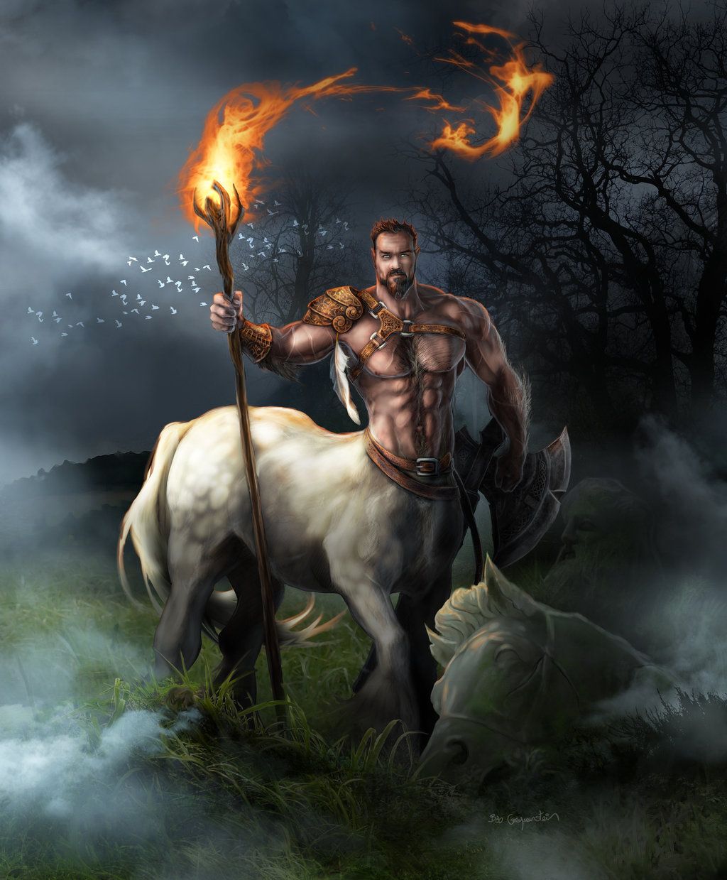 Detail Fantasy Centaur Nomer 6