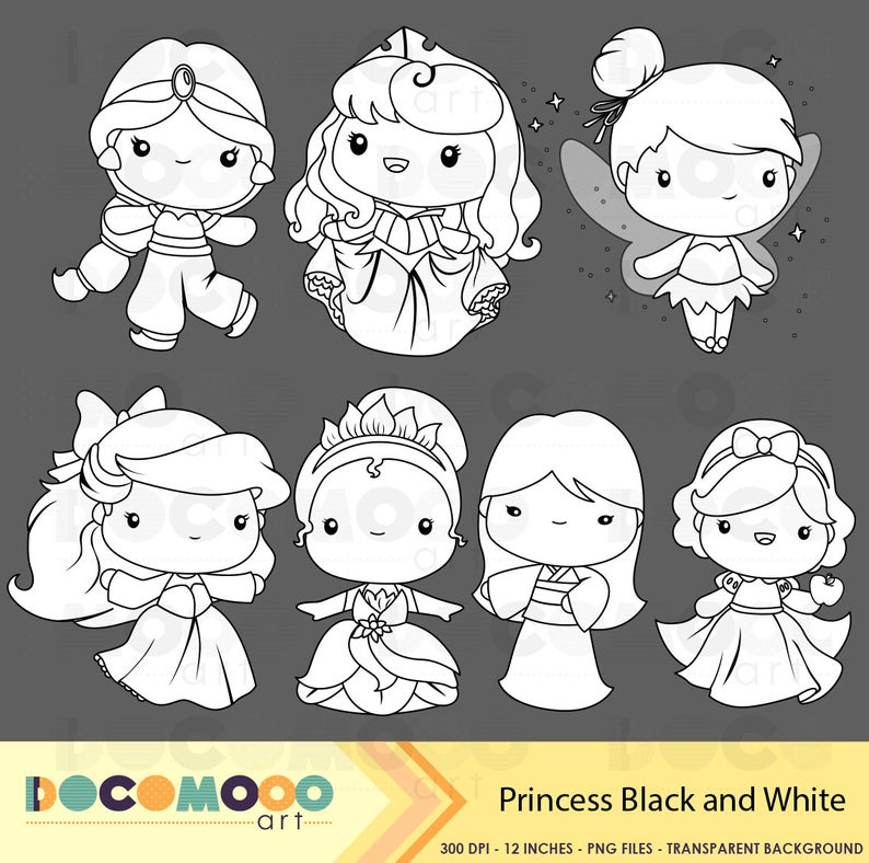 Detail Fantasy Clipart Black And White Nomer 12