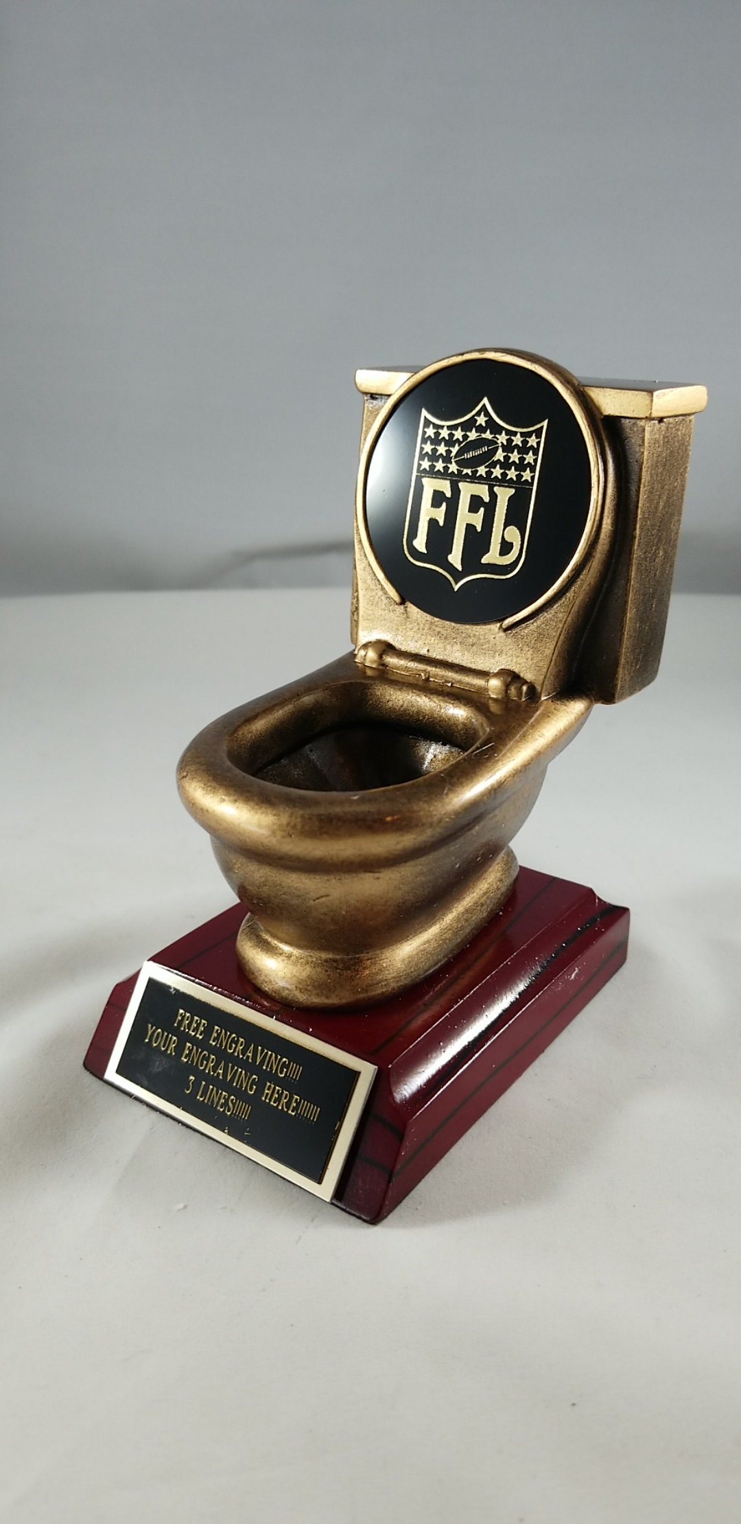 Detail Fantasy Football Toilet Bowl Trophy Nomer 9