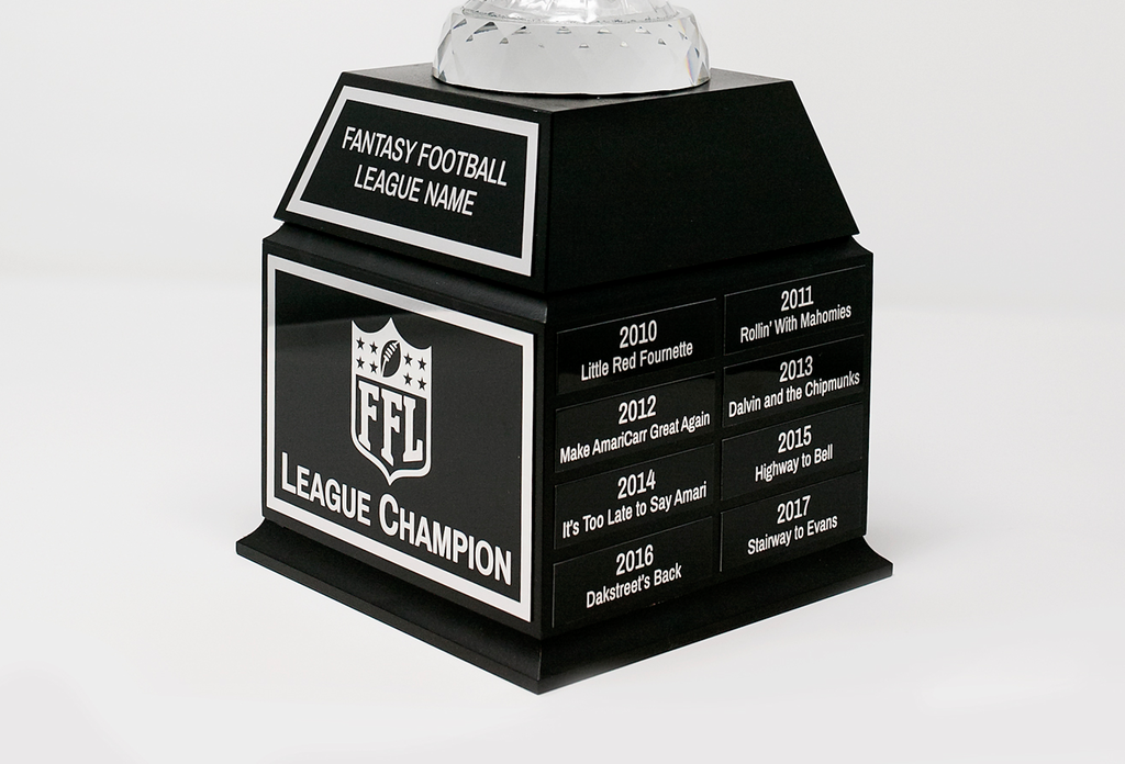 Detail Fantasy Football Trophy With Name Plates Nomer 22