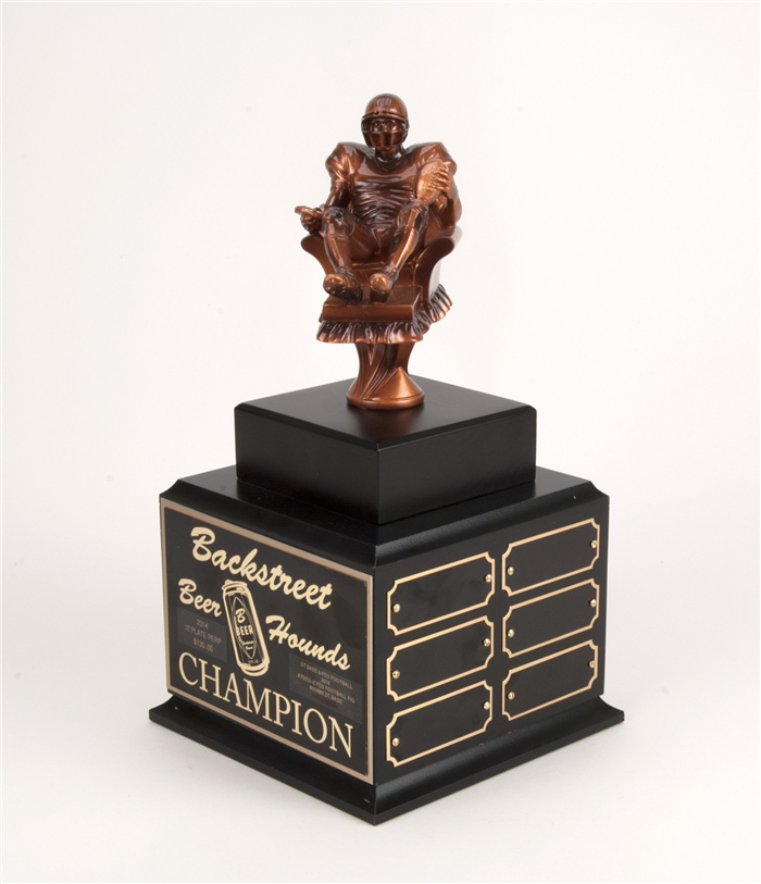 Detail Fantasy Football Trophy With Name Plates Nomer 36