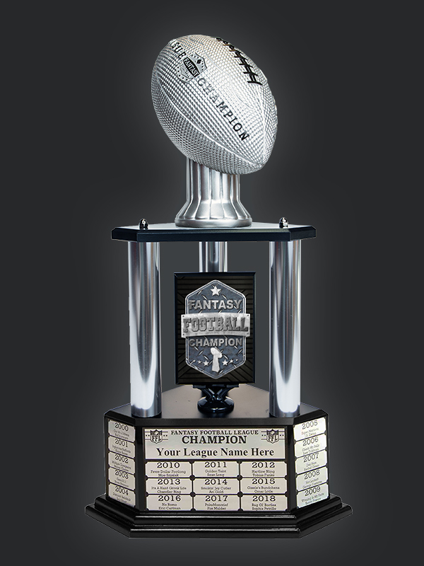 Detail Fantasy Football Trophy With Name Plates Nomer 43