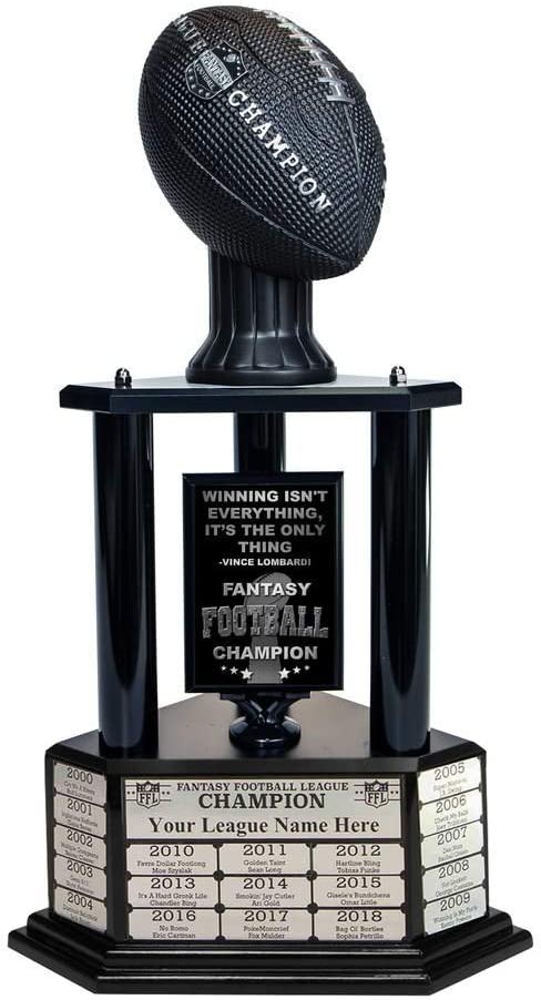 Detail Fantasy Football Trophy With Name Plates Nomer 45