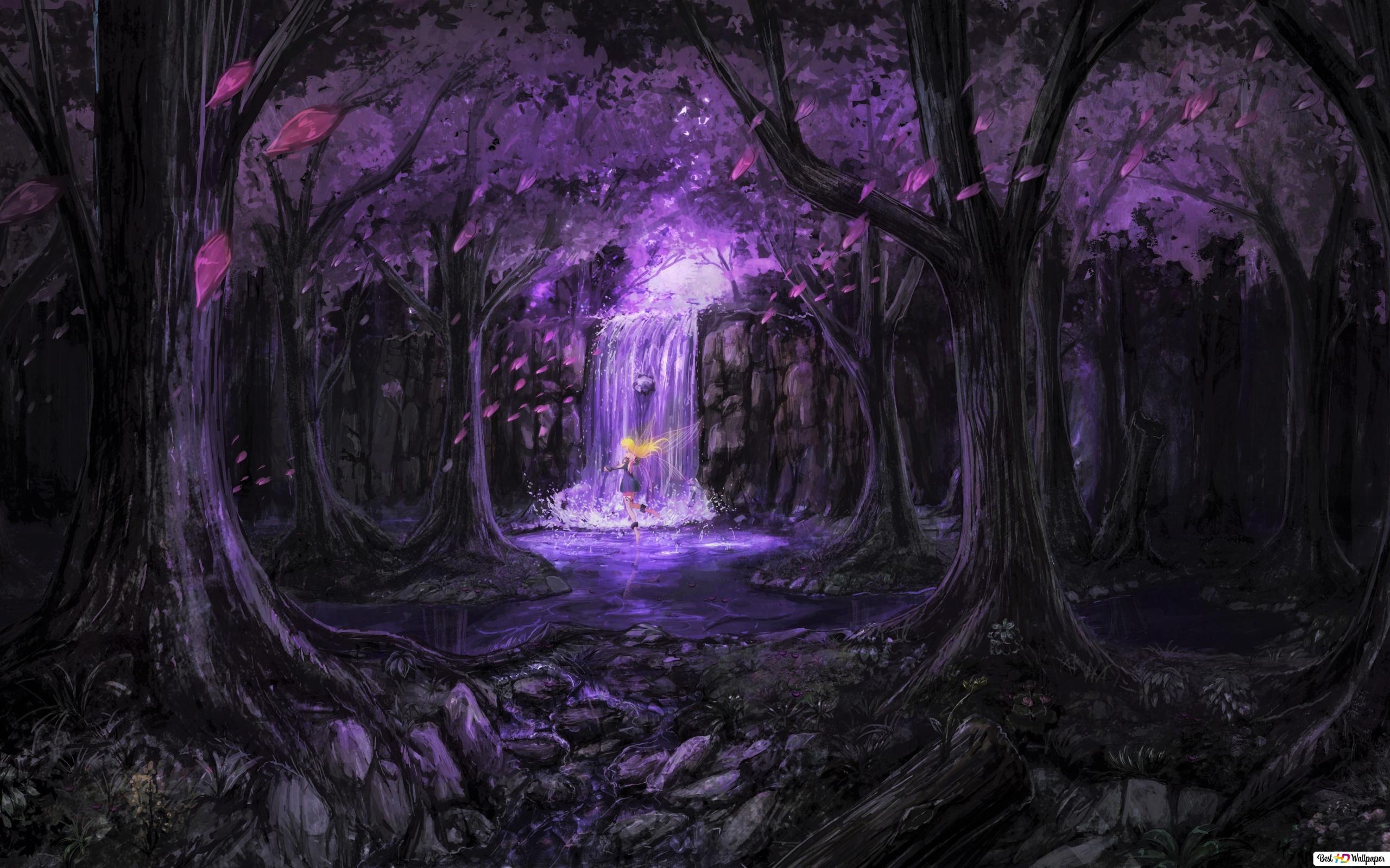 Detail Fantasy Forest Wallpaper Nomer 21