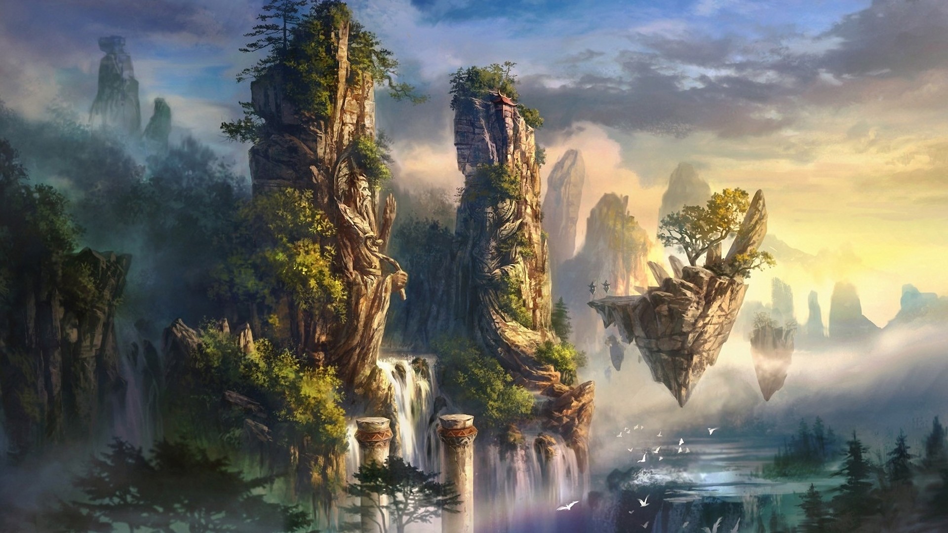 Detail Fantasy Wallpaper 1920x1080 Nomer 15