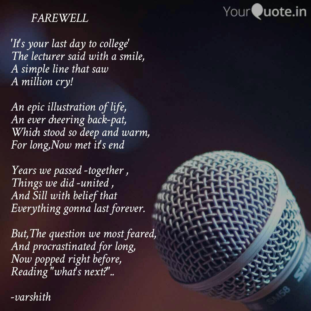 Detail Farewell Quotes For College Nomer 28