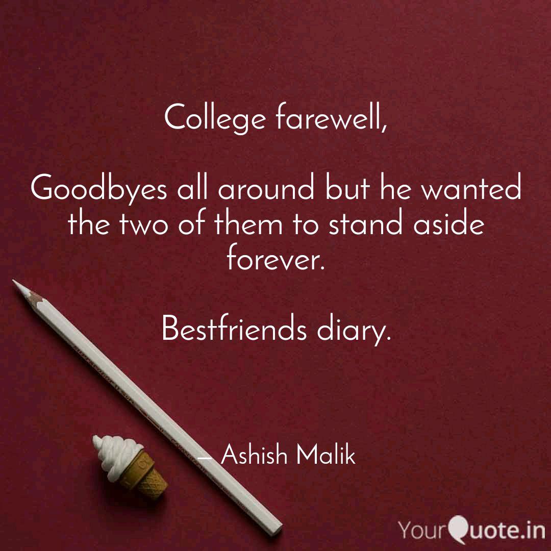 Detail Farewell Quotes For College Nomer 29