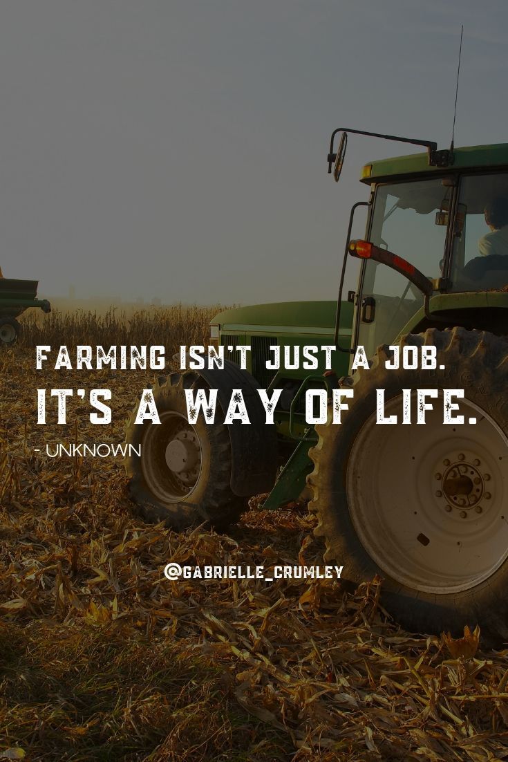 Detail Farm Life Quotes Nomer 8