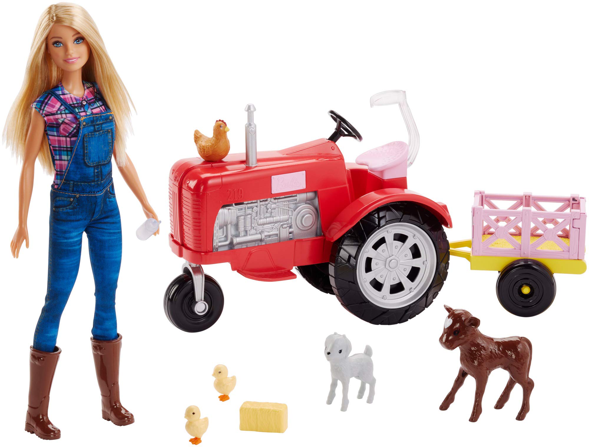 Detail Farmer Barbie With Tractor Nomer 2