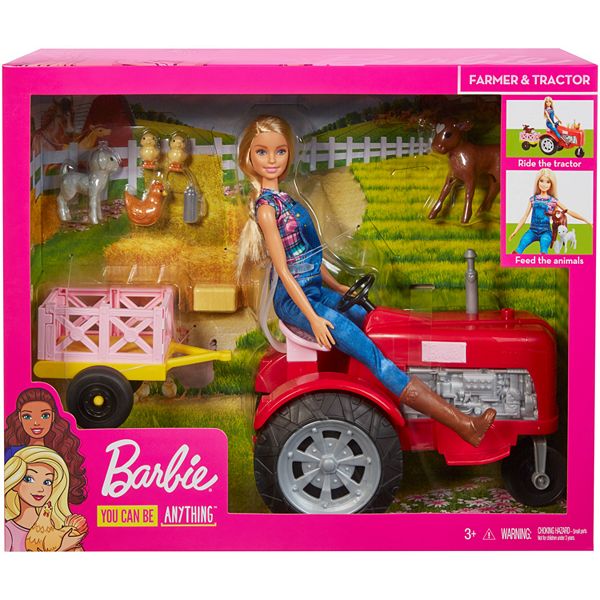 Detail Farmer Barbie With Tractor Nomer 3