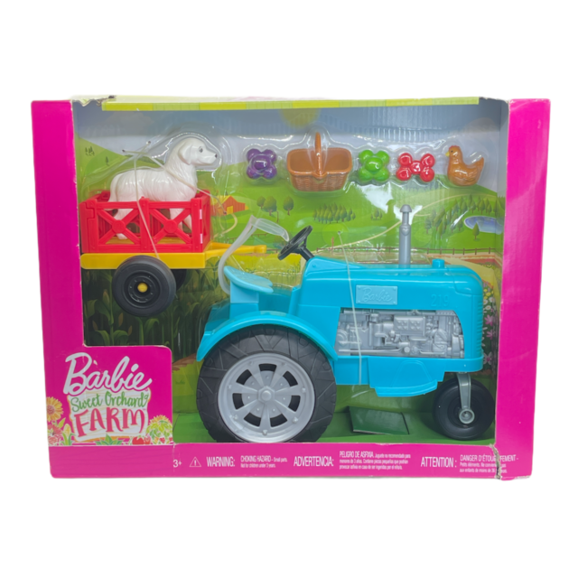 Detail Farmer Barbie With Tractor Nomer 23
