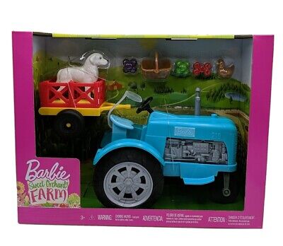 Detail Farmer Barbie With Tractor Nomer 37