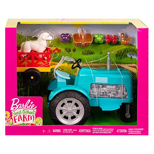 Detail Farmer Barbie With Tractor Nomer 38