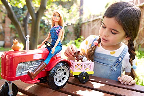 Detail Farmer Barbie With Tractor Nomer 41