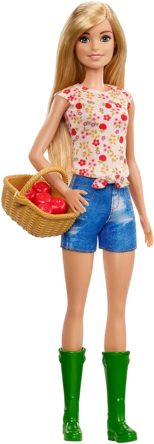 Detail Farmer Barbie With Tractor Nomer 52