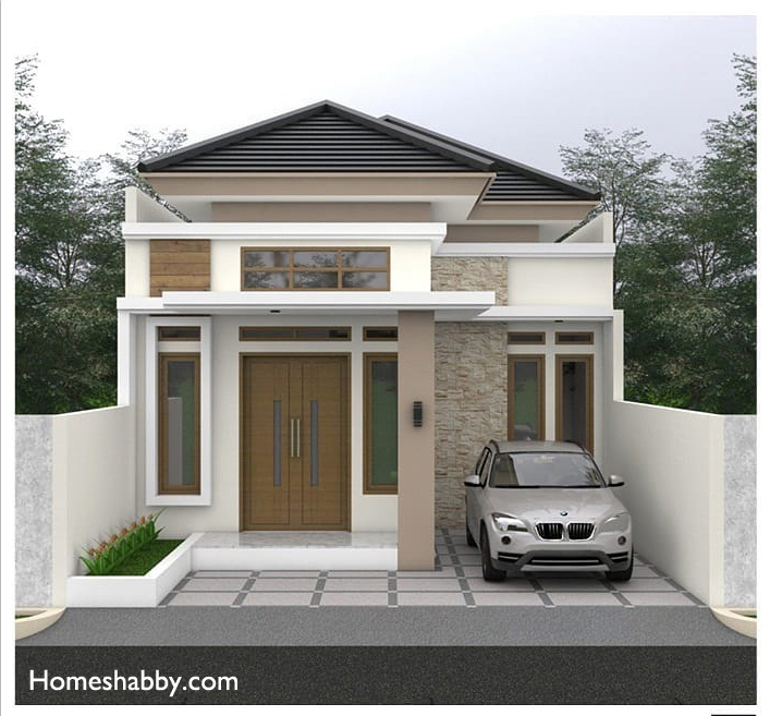 Detail Fasad Depan Rumah Nomer 11