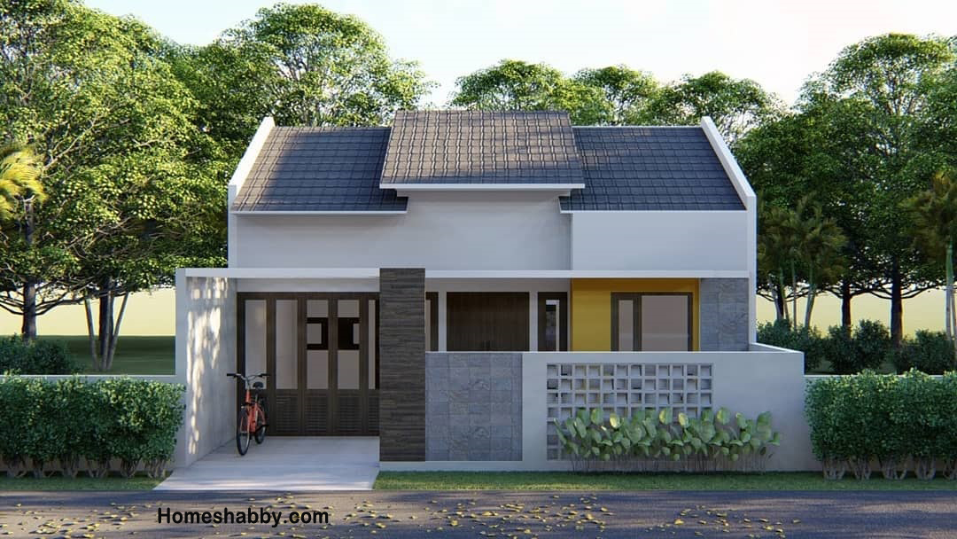 Detail Fasad Depan Rumah Nomer 27