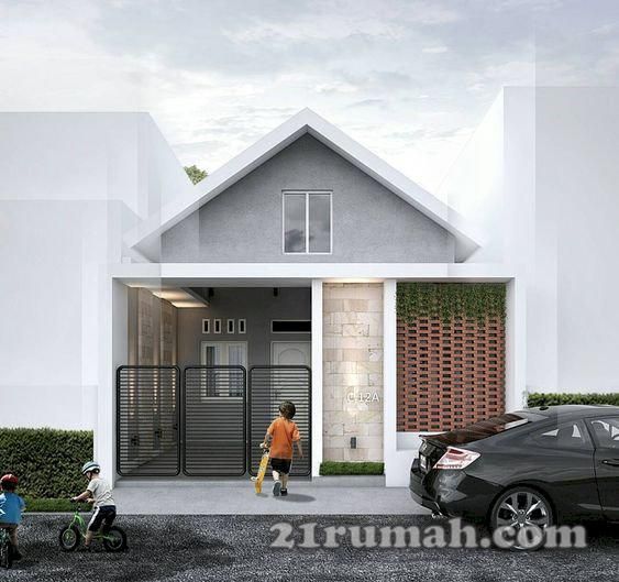 Detail Fasad Rumah Industrial Nomer 23