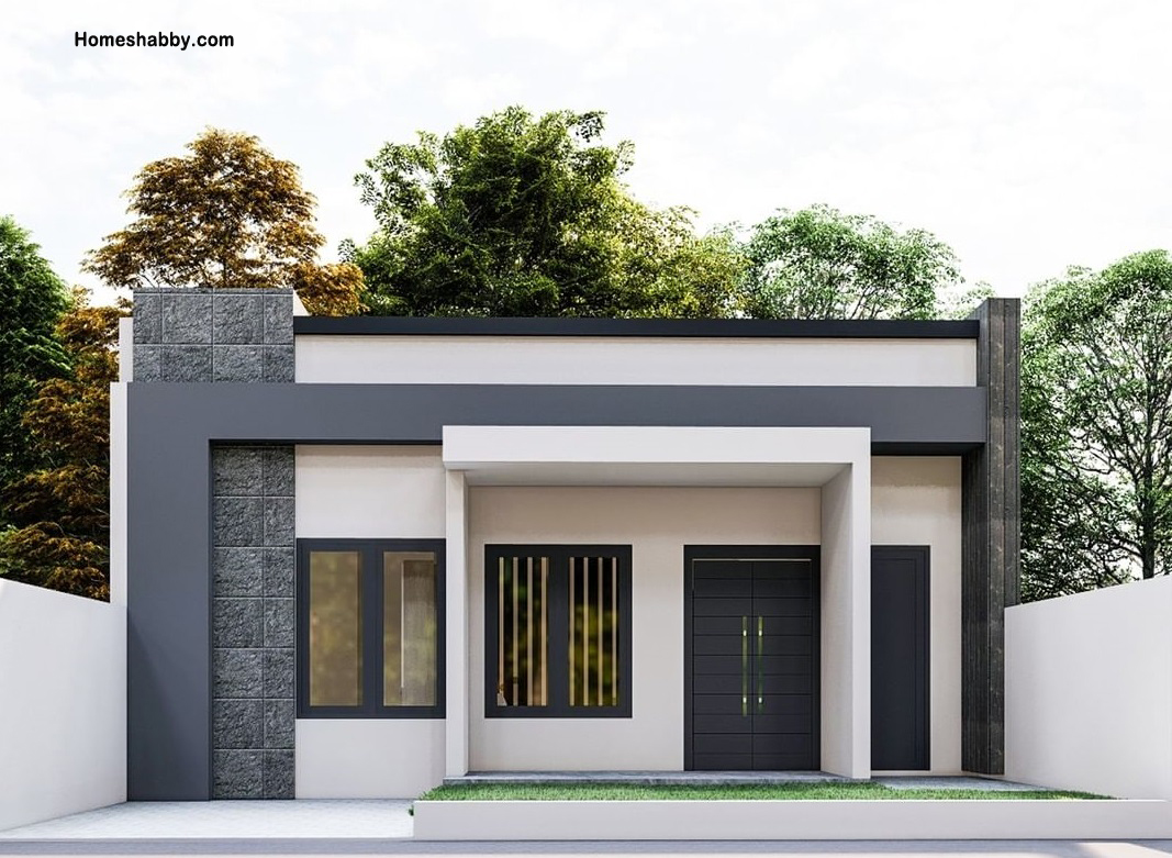 Detail Fasad Rumah Industrial Nomer 44