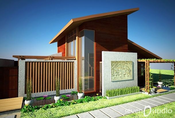 Detail Fasad Rumah Minimalis Nomer 24