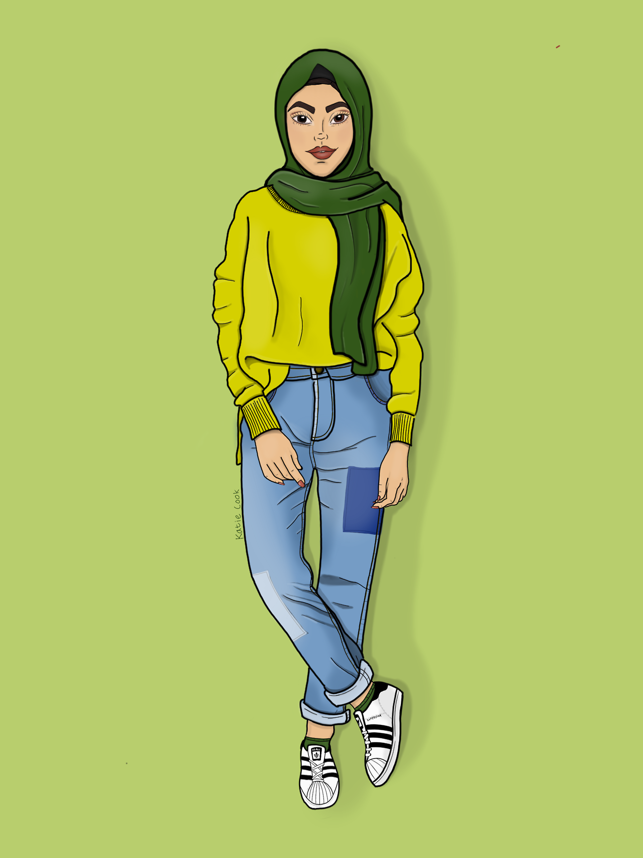 Fashion Hijab Drawing Tumblr - KibrisPDR