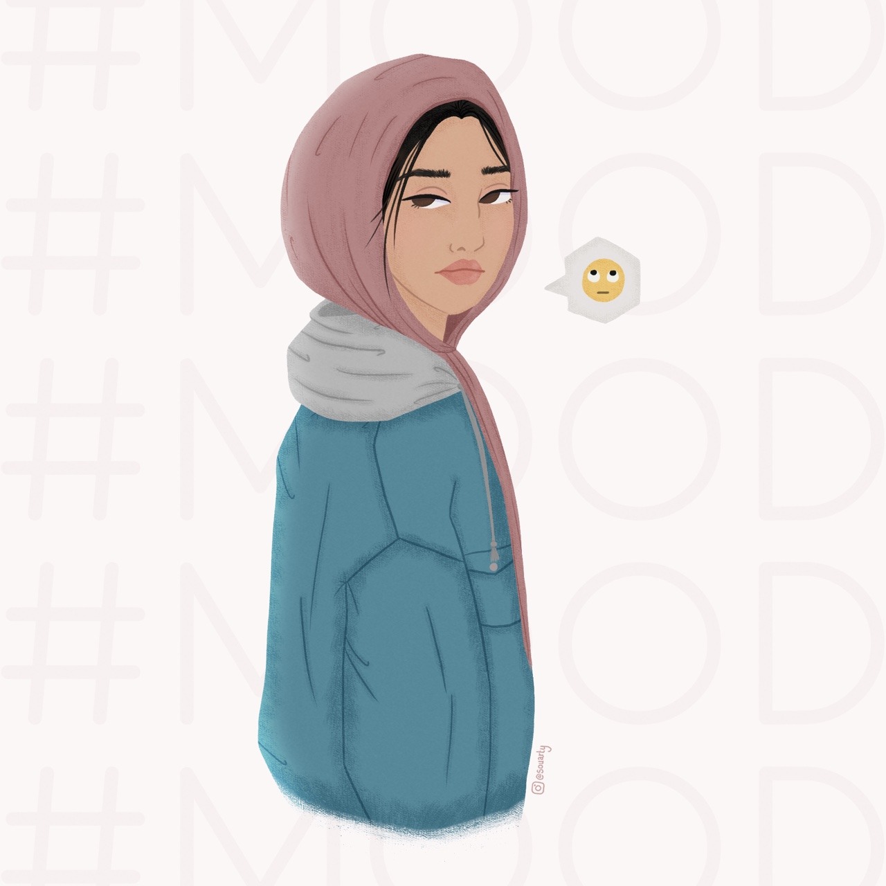 Detail Fashion Hijab Drawing Tumblr Nomer 11