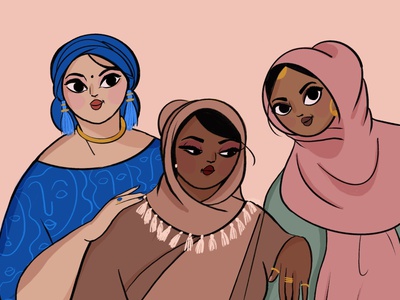Detail Fashion Hijab Drawing Tumblr Nomer 47