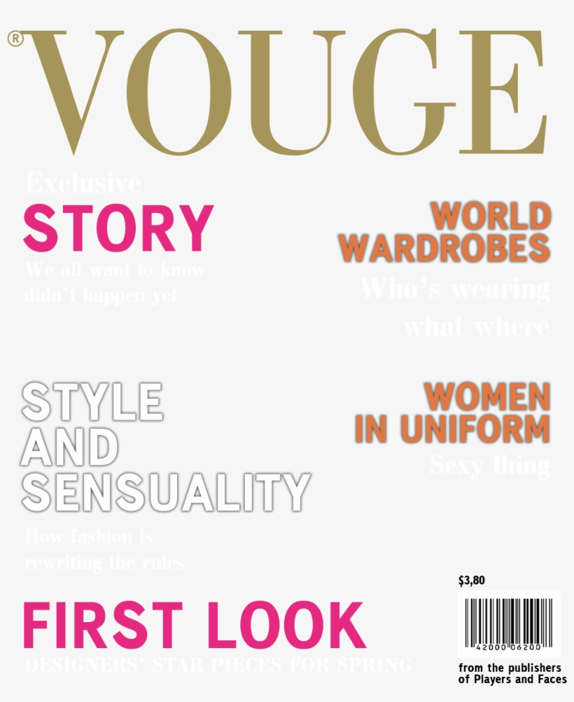 Detail Fashion Magazine Cover Png Nomer 3