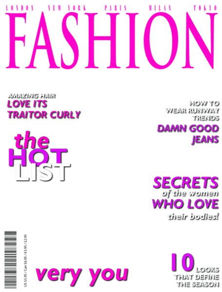 Detail Fashion Magazine Cover Png Nomer 4