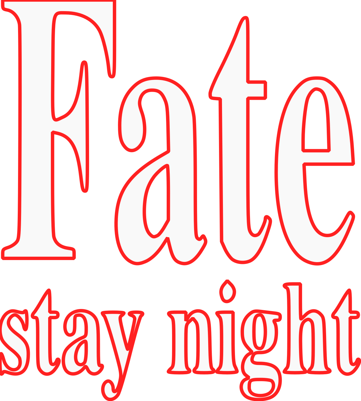 Detail Fate Stay Night Logo Nomer 21