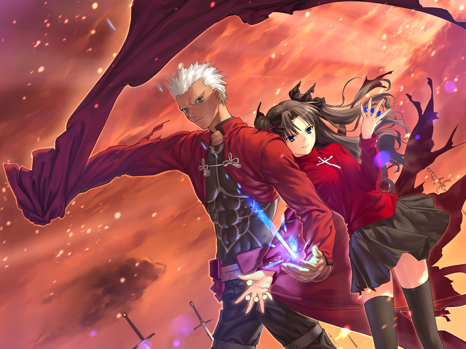 Detail Fate Stay Night Unlimited Blade Works Wallpaper Nomer 18