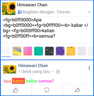 Detail Fb Warna Warni Nomer 31